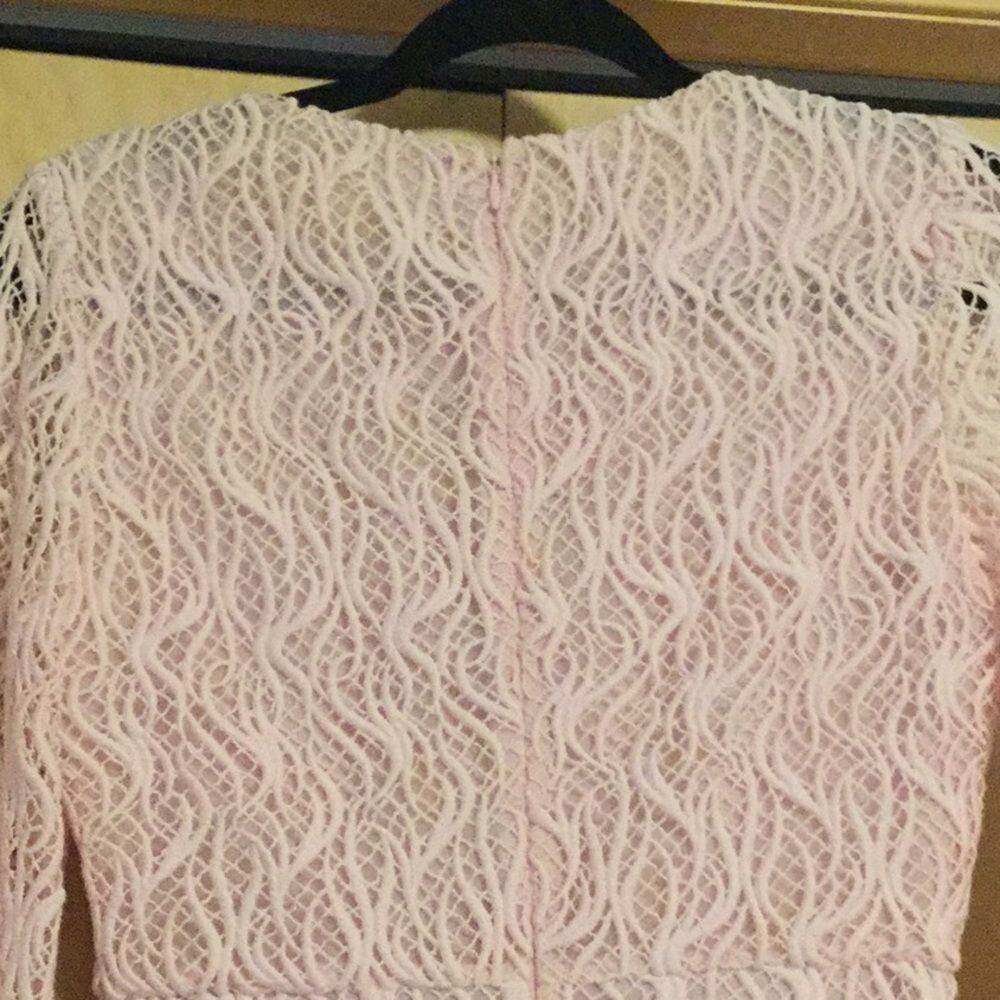 Les Copains Baby pink embroided dress - Picture 11 of 15